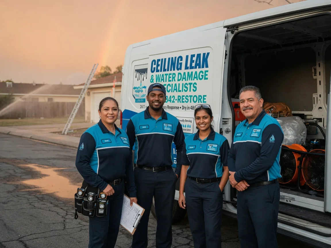 Ceiling Leak Cleanup company in Garden City, MI
