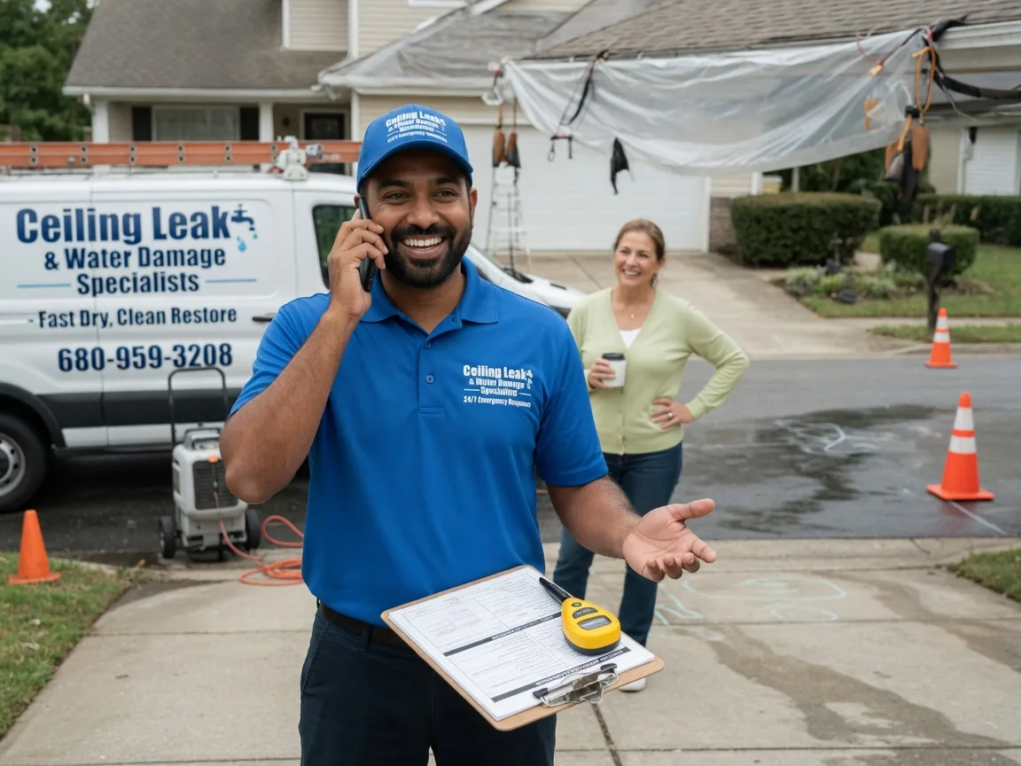 Ceiling Leak Cleanup Garden City, MI FAQs